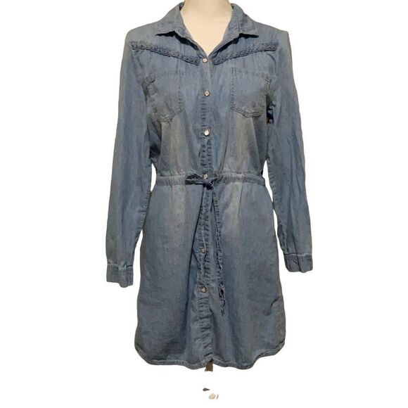 Boteley Fashion Dresses & Skirts - Boteley Fashion Chambray Dress 